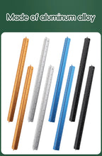 Space Ball 30cm Triangular Scale Ruler Metal Straight Ruler Metric Architect Engineer Accurate Drafting Measure Tool