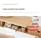 Test Paper Storage Bag Handbag Accordion File A4 Folder Large Capacity Test Paper File Homework Archive for High School Students