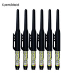 Lot 45mm Waterproof Long Head Nib Deep Hole Markers Pen Tile Carpenter Pen Multi-purpose for Woodworking Black/Blue/Red Ink
