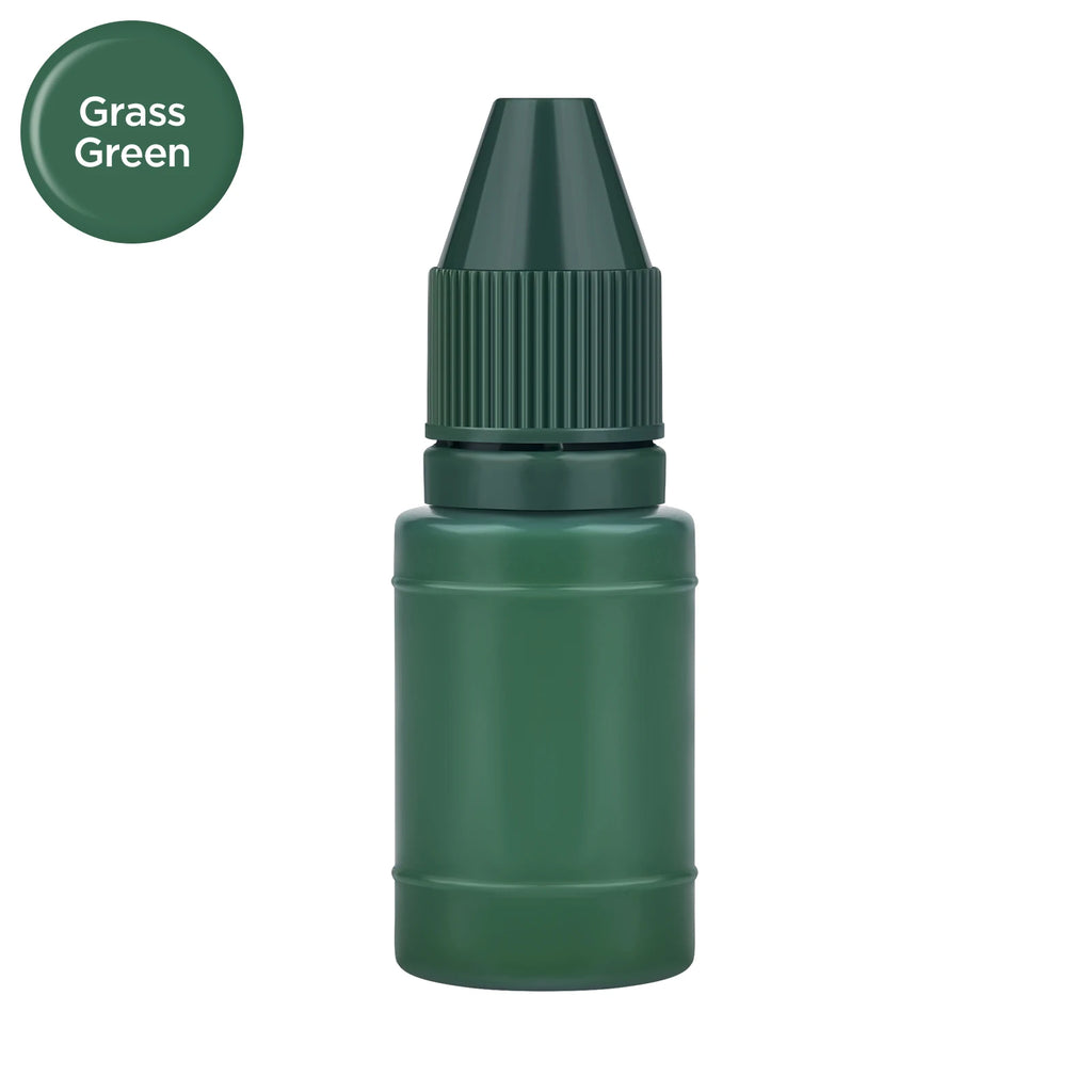10ml Self-Inking Colorful Ink for Photosensitive Stamp Refilling Ink Red Green Blue Black Orange Rose red Chocolate Coffee White