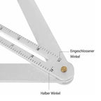 Aluminum Alloy Angle Protractor,Corner Angle Measuring Finder Tool,Protractor Angle Finder Woodworking Measuring Tool