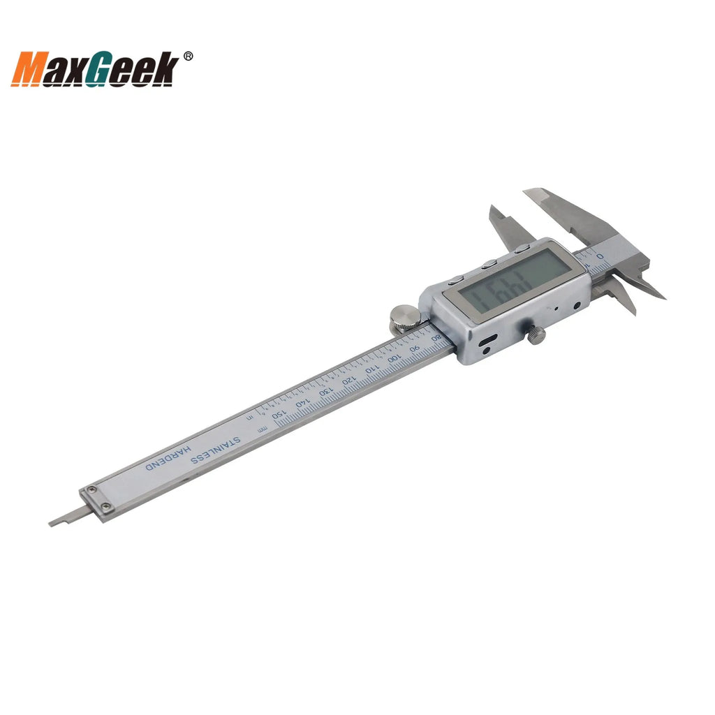 MaxGeek Rechargeable Digital Vernier Caliper with Back Light Function USB-C Charging Measuring Tools 150mm/200mm/300mm