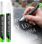 Tombstone Marker Pen Stone Pen for Restoring Faded Grave Inscriptions Waterproof Strong Coverage Ideal for Gravestone Lettering