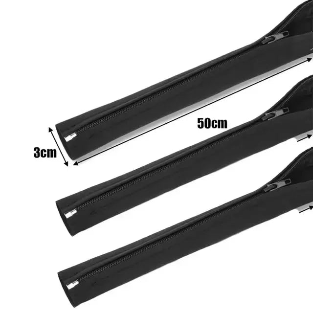 3/1PCS Zipper Cable Sleeve Reusable Cord Organizer Cable Management Protector for Computer TV Wire Cord Organizers 50cm