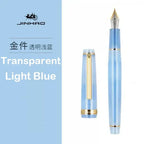 Jinhao 82 Fountain Pen Luxury Acrylic Ink Pen Spin  EF F M Nib Elegante Business Office School Supplies Writing Pen Stationery