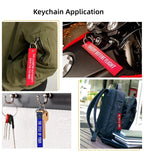 Custom Embroidery Keychain Tag Keychain Sports Team Keychain Key Tag Luggage Tag