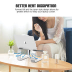 Laptop Stand Holder Aluminum Stand For MacBook Portable Laptop Stand Holder  Desktop Holder Notebook PC Computer Stand