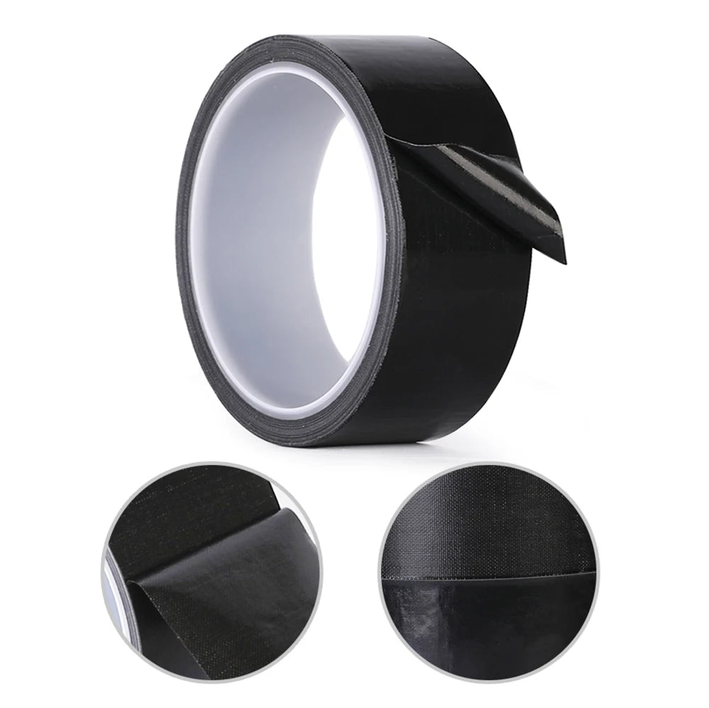 Black PTFE Te-Flon Tape High Temperature Resistant 300 Degrees Vacuum Machine Packaging Sealing Insulating Tape 10M/Rolls