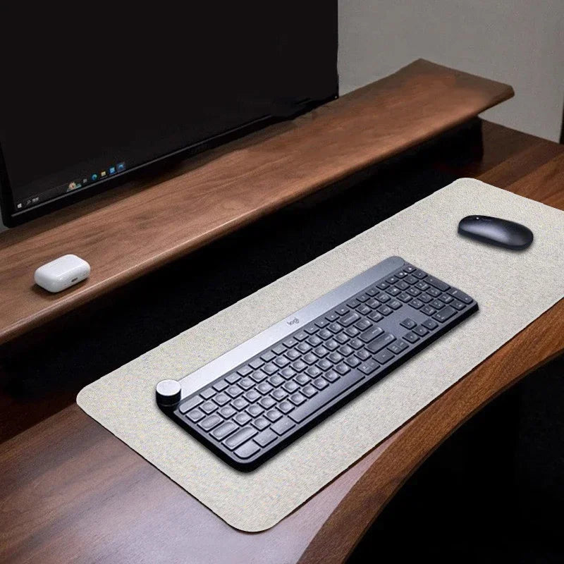 Cotton and Linen Rubber XXL Mouse Pad Gaming MousePad Large Desk Mat Gaming PC Desk Mat Computer Desk Pad Gaming Mouse Pad