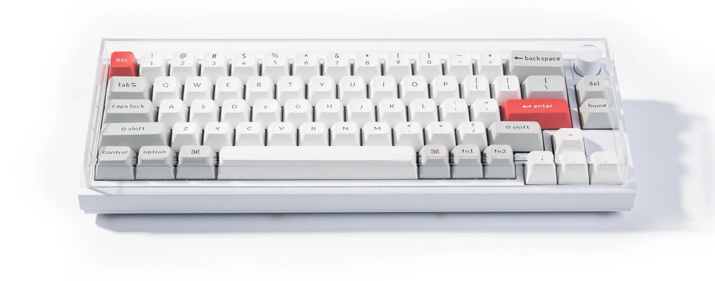 Acrylic Mechanical Keyboard Dust Cover for Keychron Custom Keyboard Waterproof Prevent Pet Treading