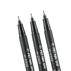 6 Pcs Erasable Whiteboard Pen 0.5/1.0mm Fine Point Black/Blue/Red Ink Blackboard Marker School Office Art Writing Stationery