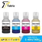 Tatrix T49H T49H1 T49H2 T49H3 T49H4 Premium Color Compatible Refill Pigment / Dye Ink for Epson SC-T3100X SC-T3170X SC-T3170X24