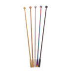 1Pc Stainless Steel Stirring Rod Coffee Yogurt Honey Stir Bartender Mixing Stirrers Creative Eco-Friendly Bar Kitchen Supplies