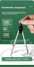 College student drawing tool set Professional construction engineering Combination assembly drawing  geometry set for school