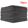 SEAMETAL 3/5/10pcs Car Wash Microfiber Towel Soft Edgeless Car Polishing Cloth Waxing Towel 40X40CM for Car Cleaning Accessories