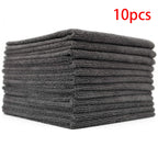 SEAMETAL 3/5/10pcs Car Wash Microfiber Towel Soft Edgeless Car Polishing Cloth Waxing Towel 40X40CM for Car Cleaning Accessories
