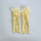 Natural Latex Gloves Short Cosplay Accessories 0.4 Thickness Excellent Elasticity and Softness
