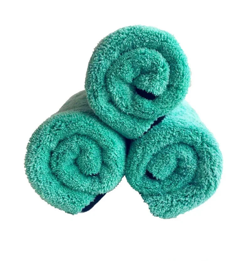 Coral Velvet Towel 80/20 Polyester Brocade Microfiber Long Hair Self-Weight Water Collection Polishing Towel 1200 Grams Of Pumi