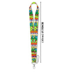 Animated Comedy Lanyard for Key Neck Strap ID Card Cell Phone Strap Badge Holder Hang Rope Keychain Accessories Gifts