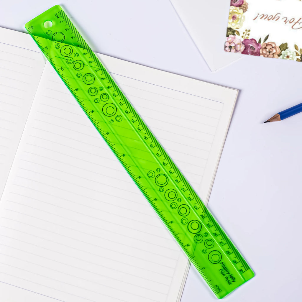 Soft Ruler 15cm/30cm Flexible Ruler Inch And Metric Creative Stationery Drawing Ruler School Office Stationery Supply