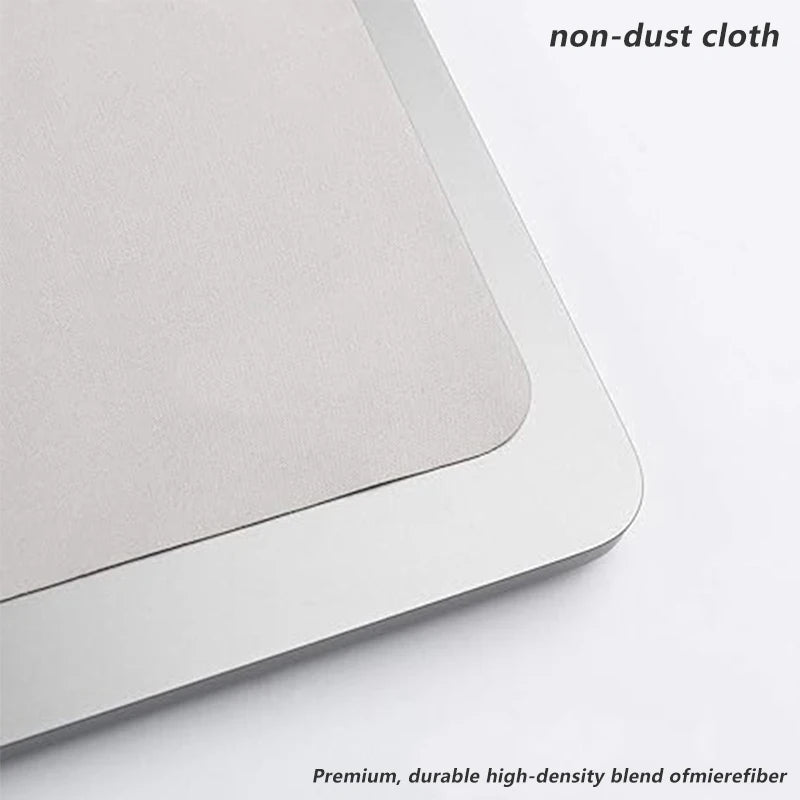 Microfiber Dustproof Cleaning Cloth Notebook Keyboard Protection Cover Laptop Screen Cleaning Cloth For MacBook 13/14/15/16 Inch
