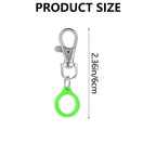 10/20 Pcs Silicone Pen Clip with Lobster Clasp Pen Holder Badge Reel Clips Badge Pen Holder Accessories(Pen not Included)