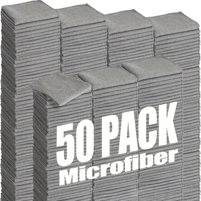 Microfiber Cleaning Cloths Lint Free Microfiber Cleaning Towel Cloths Reusable Cleaning Towels Super Absorbent for Car Window