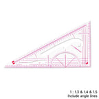 Clear Metric Flexible French Curve Ruler Practical Tailoring Template For Dressmaking Pattern Drafting DIY Sewing Projects