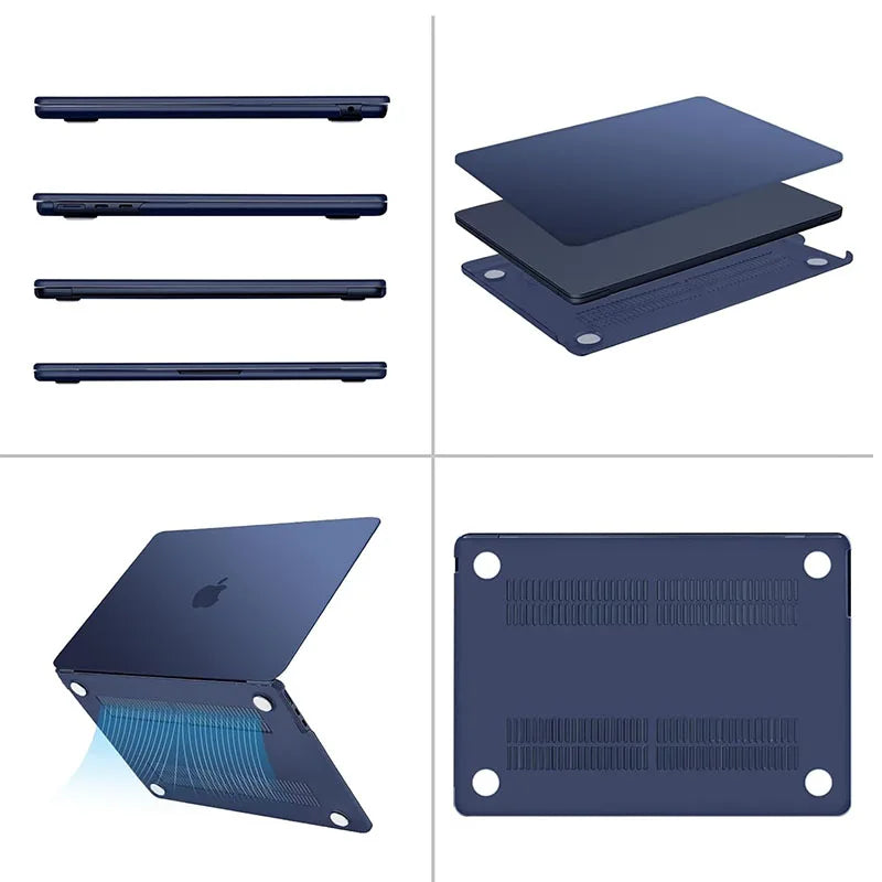 Case for 2026 MacBook Air Pro Neo 13 inch M5 A3449 M4 A3240 M3 A3113 M2 A2681 Pro 13 14 15 16 A3185 A3401 A2918 M1 Shell Cover