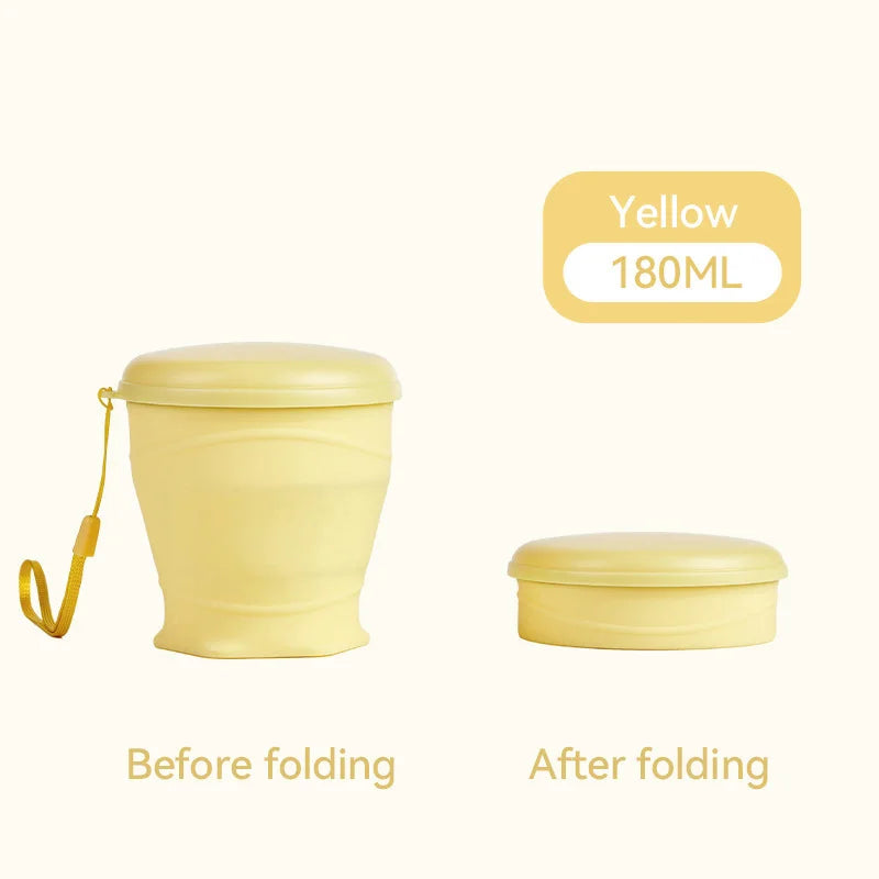 Collapsible Silicone Water Cup – Portable, Leak-Proof & BPA-Free for Travel, Hiking, Camping, Gym, Office