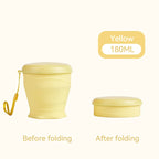 Collapsible Silicone Water Cup – Portable, Leak-Proof & BPA-Free for Travel, Hiking, Camping, Gym, Office