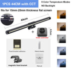 Wiscolor Computer Monitor LED Screen Hanging Light Bar Remote Control Stepless Dimming Eyescare USB Lightbar Reading Desk Lamp