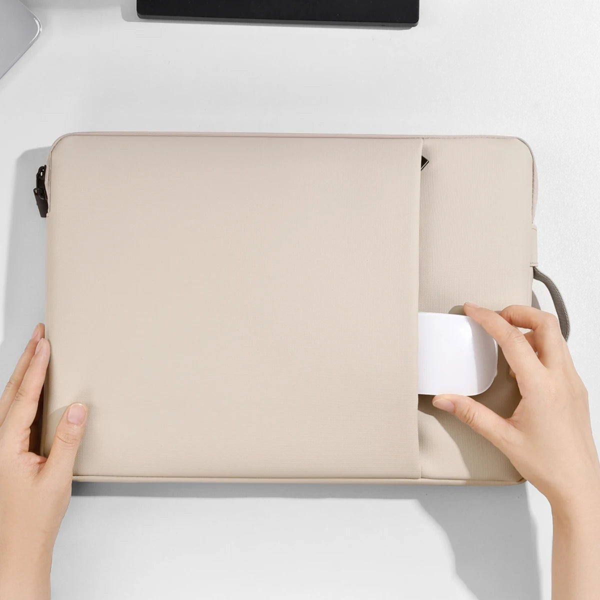 025 New Laptop Sleeve Bag Suitable for Apple MacBook Air 13.3inch M3, Huawei Matebook 14, Lenovo Xiaoxin Pro 16, Women's 15, Men's M4 Protective Case, Xiaomi 15.6