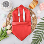 6pcs 30x30cm Table Napkins Square Dinner Napkins Washable Soft Table Napkins for Wedding Birthday Parties Decoration