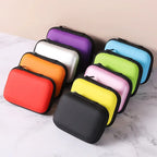 1-20PCS Headphone Organizer Portable Travel Cable Organizer Data Cable Organizer Bag Zipper Bag Electronics Organizer Bag