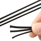3/4/5/6/8MM Black Strong Elastic Cord Rubber Band Sewing Clothing Craft Supplies Elastic Band Elastics Rope Bands Accessories