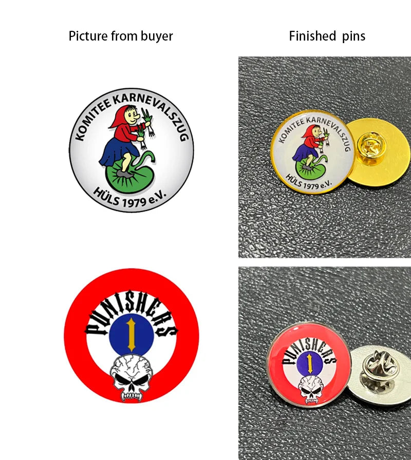100pcs/lot Shirley custom metal badges lapel pins with epoxy resin domed Printed label pins name badge personalised