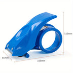 Handheld Metal Heavy Duty Shipping Tape Dispenser Reusable Plastic Tape Cutter Sealing Tape Holder Manual Packing Parcel Machine