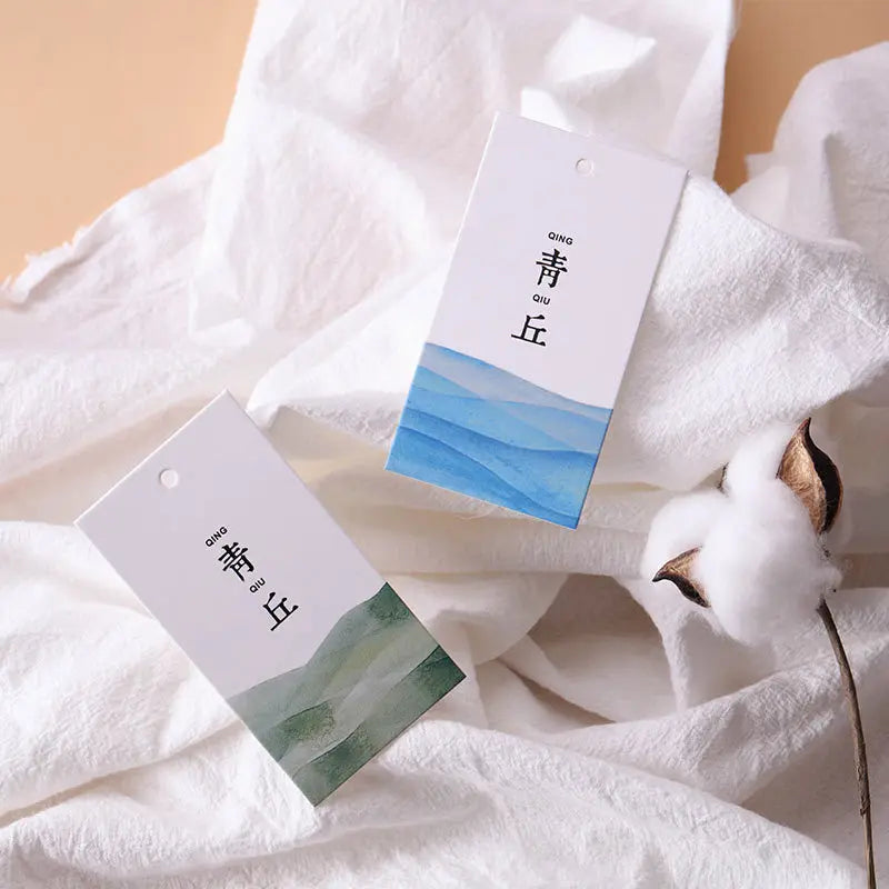 Custom 700gsm Coated Paper Clothing Hangtags Luxury Paper Tags Brand Label Tags Small MOQ Customization Available