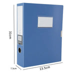 Thickened File Bag File Box Student Information Test Paper Storage A4 Extraction File Box