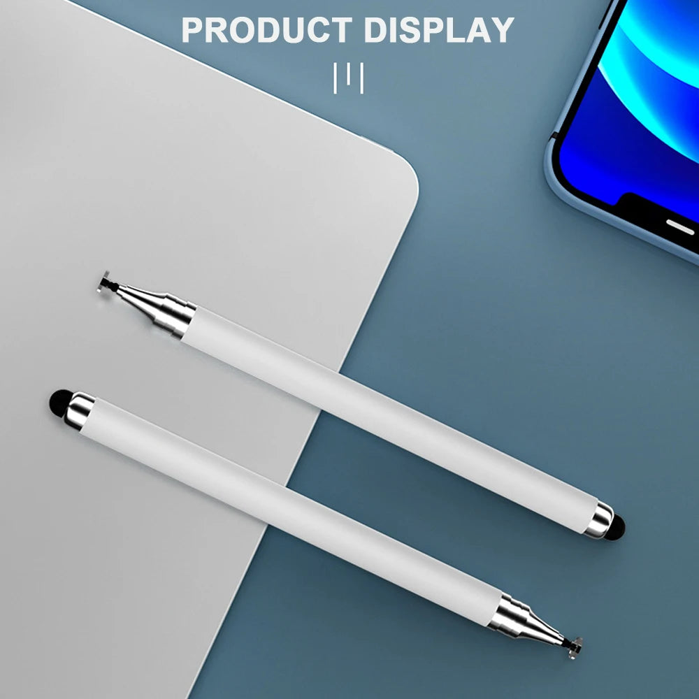1/2Pcs 2in1 Universal Stylus Pen For Tablet Mobile Android ios Phone iPad Accessories Drawing Tablet Capacitive Screen Touch Pen