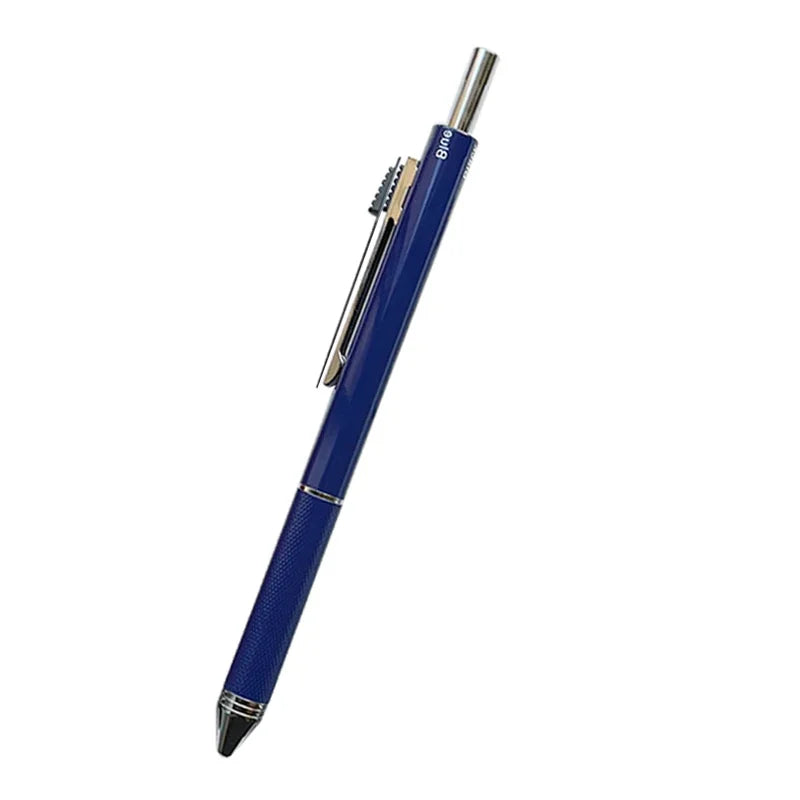 Metal Multicolor Pen 4 In 1 Gravity Sensor Ballpoint Pen 3 Colors Ball Pen and 1 Mechanical Pencil Office School Stationery Gfit