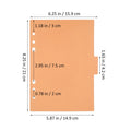 10Pcs Bright Colorful Index Dividers Label Set Smooth Surface High-Quality Paper Tab for Office School Binder Organization Index