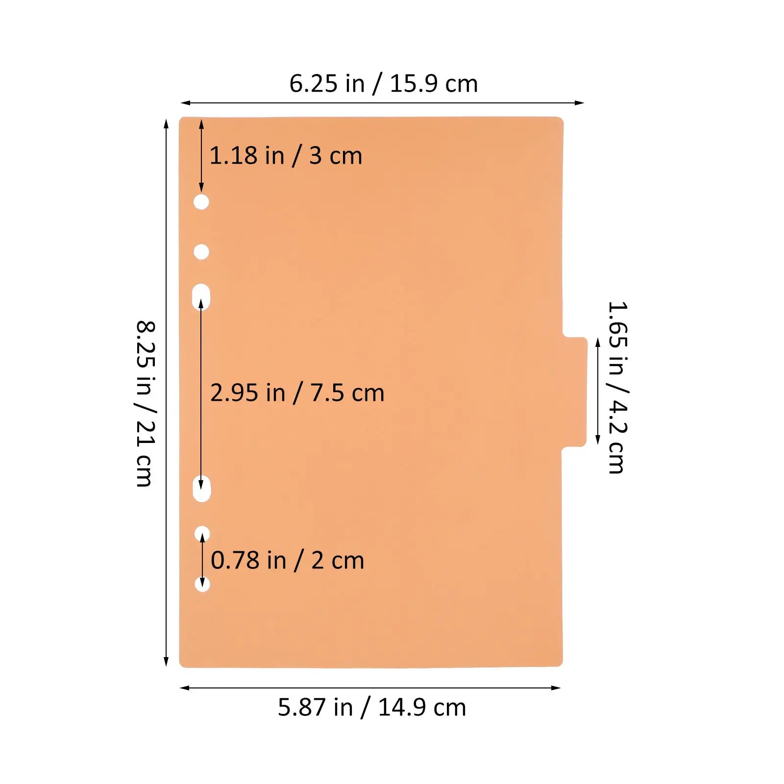 10Pcs Bright Colorful Index Dividers Label Set Smooth Surface High-Quality Paper Tab for Office School Binder Organization Index