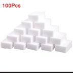 100 Pcs/lot Melamine Sponge Magic Sponge Eraser For Kitchen Dish Washing Cleaner Bathroom Melamine Cleaning Sponge 100X60X15MM