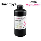 UV Hard Ink 1000ML UV Ink For Epson XP600 TX800 XP-600 L800 L805 L1800 R290 R300 1390 1400 1410 1430 DX5 DX7 DX10 UV Printer