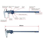 SHAHE Precision Electronic Digital Caliper 150/200/300 MM Electronic Digital Caliper Steel Vernier Caliper Paquimetro Digital
