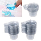 40ML Disposable Plastic Laboratory Sample Cup Tests Container Testing Urine Cup Urine Sample Cup Pregnancy Test Urine Cup