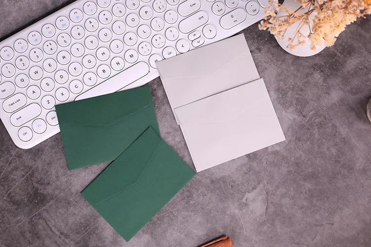 20pcs/pack 115mm * 82mm colored small envelopes, card mailing, business, wedding