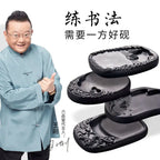 Chengni Inkstone Natural Original Stone Multi Functional Four Famous Students Table Grinding Ink Calligraphy Supplies Plate